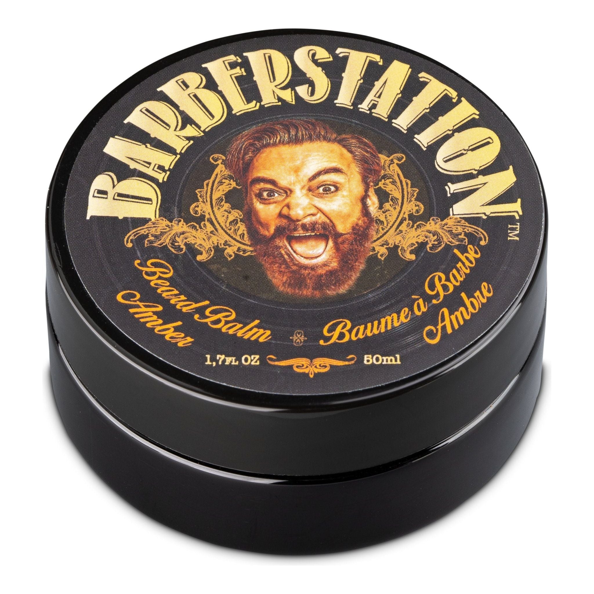 Barberstation Baardbalsem Amber - Pomade-Online.nl