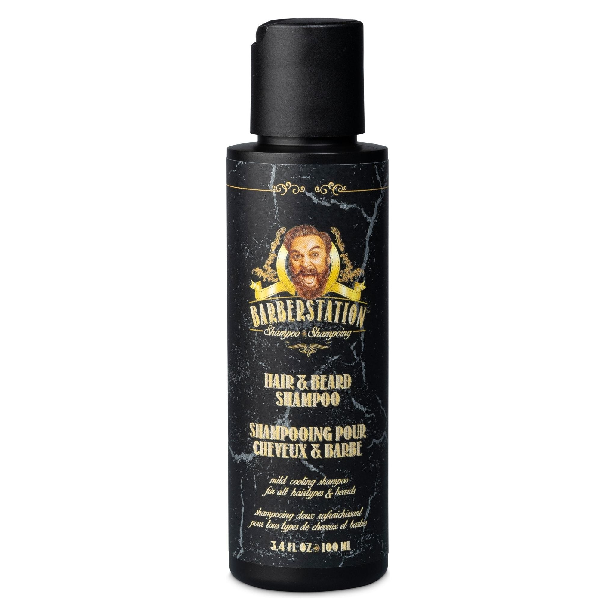 Barberstation Hair & Beard Shampoo Travelsize 100ml. - Pomade-Online.nl