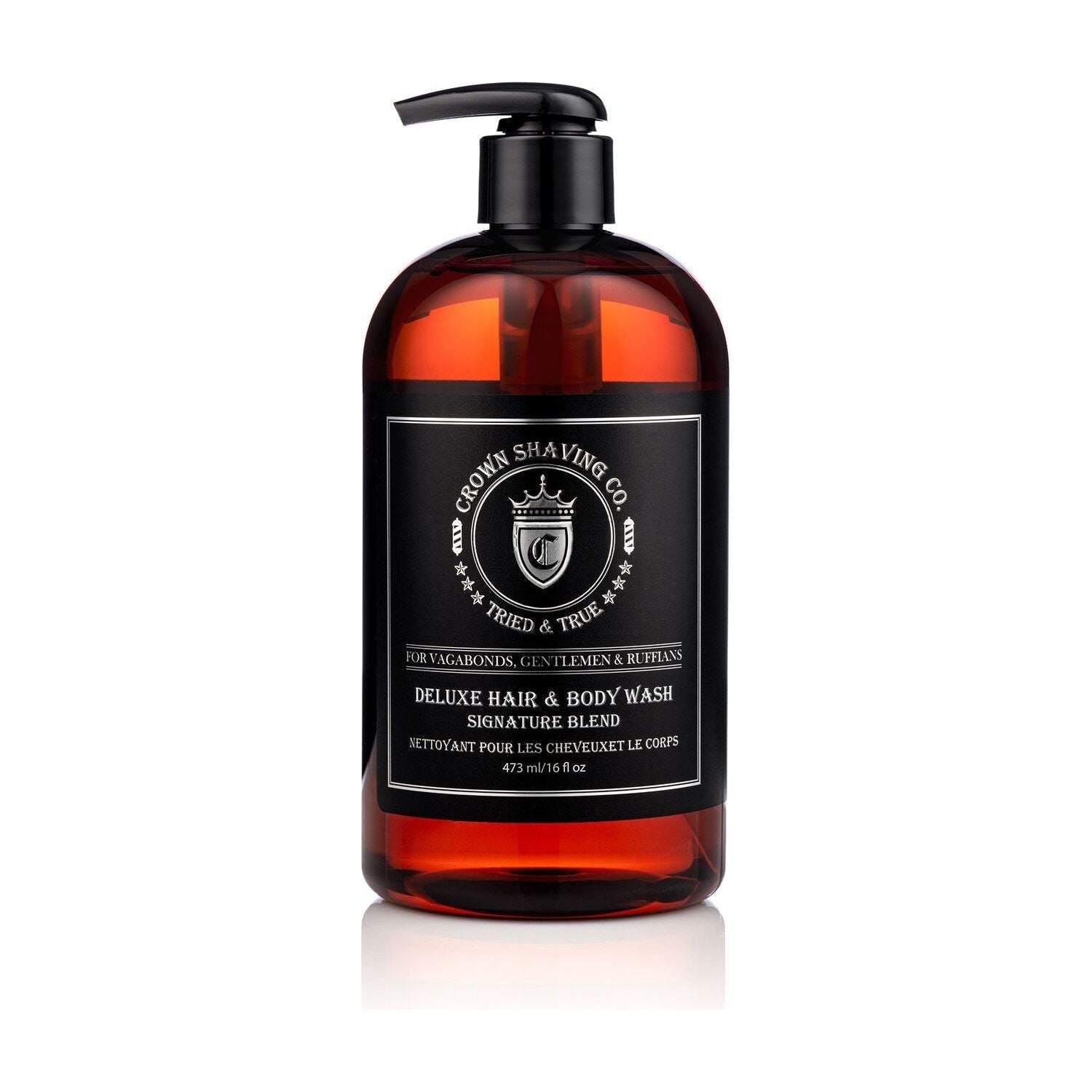 Crown Shaving Co. Deluxe Hair & Body Wash - Pomade-Online.nl