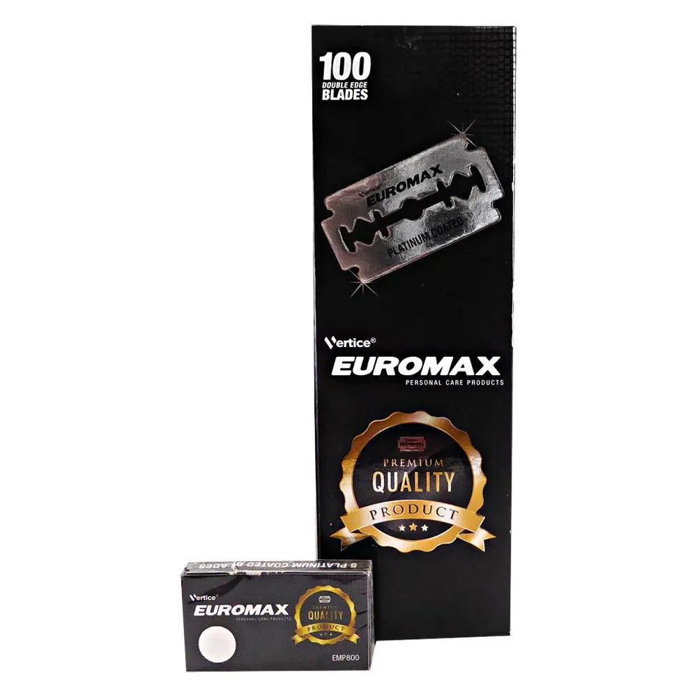 Euromax Double Edge Razor Blades 100 pieces