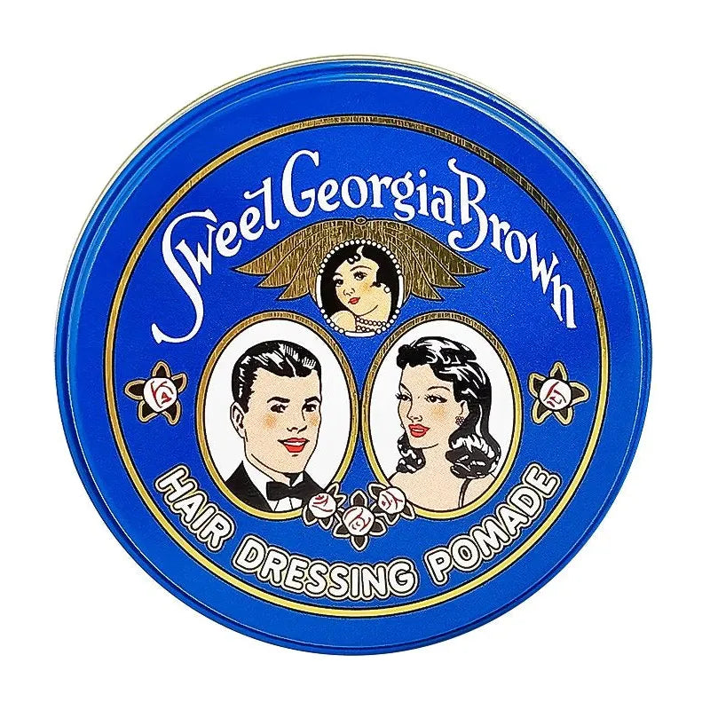 Süße Georgia Brown-Haarpomade („Blau“)