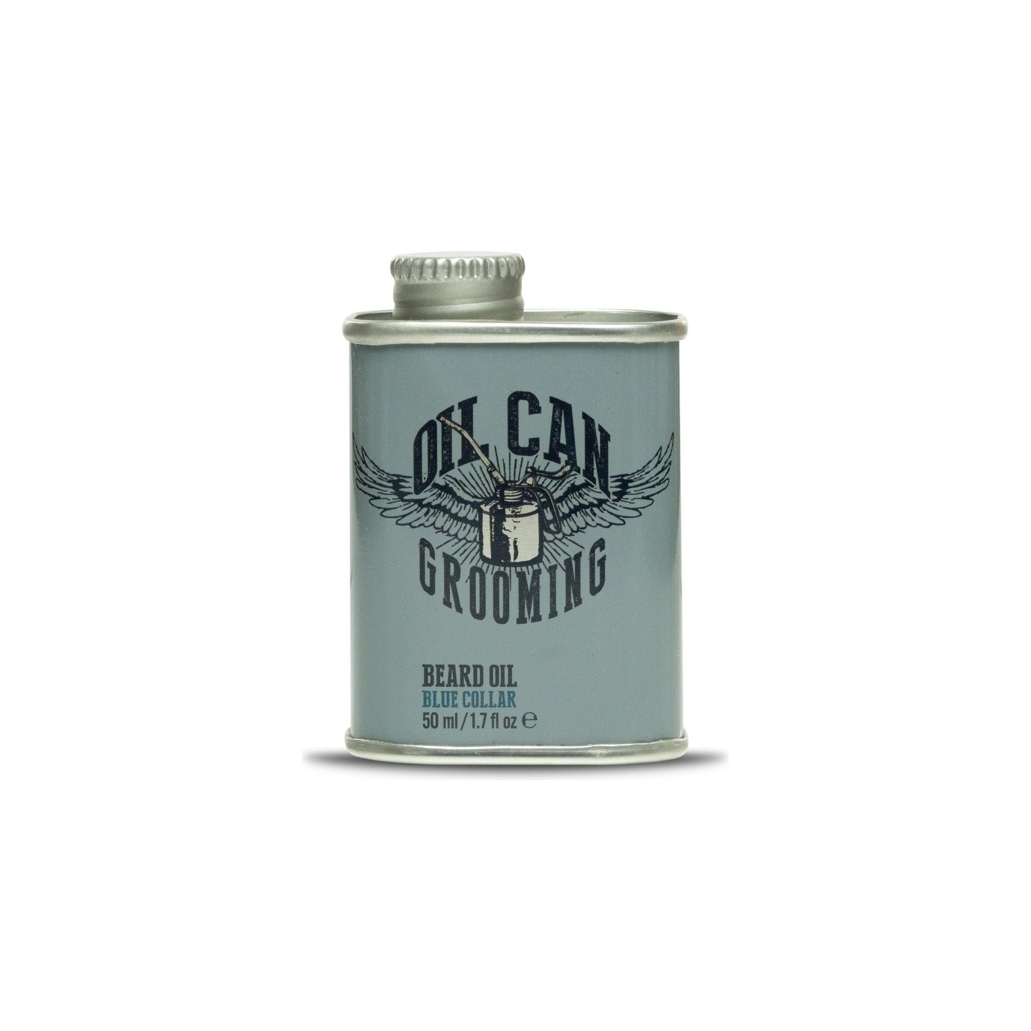 Oil Can Grooming Baardolie Blue Collar - Pomade-Online.nl