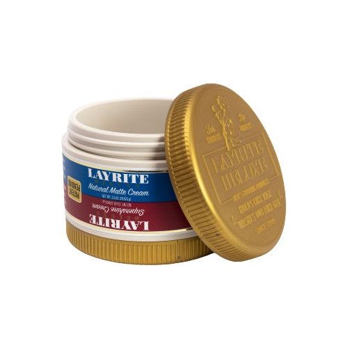 Layrite Dual Chamber Natural Matte Cream + Super Shine