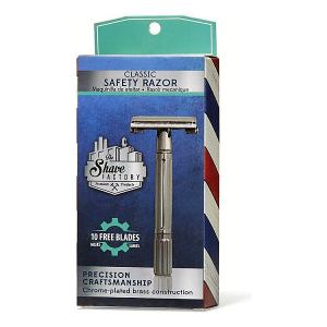 The Shave Factory Safety Razor +10 mesjes